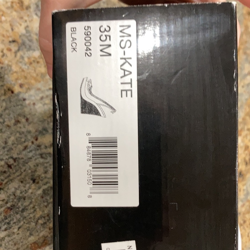 Cute Miss Sixty black wedges. - Picture 5 of 5